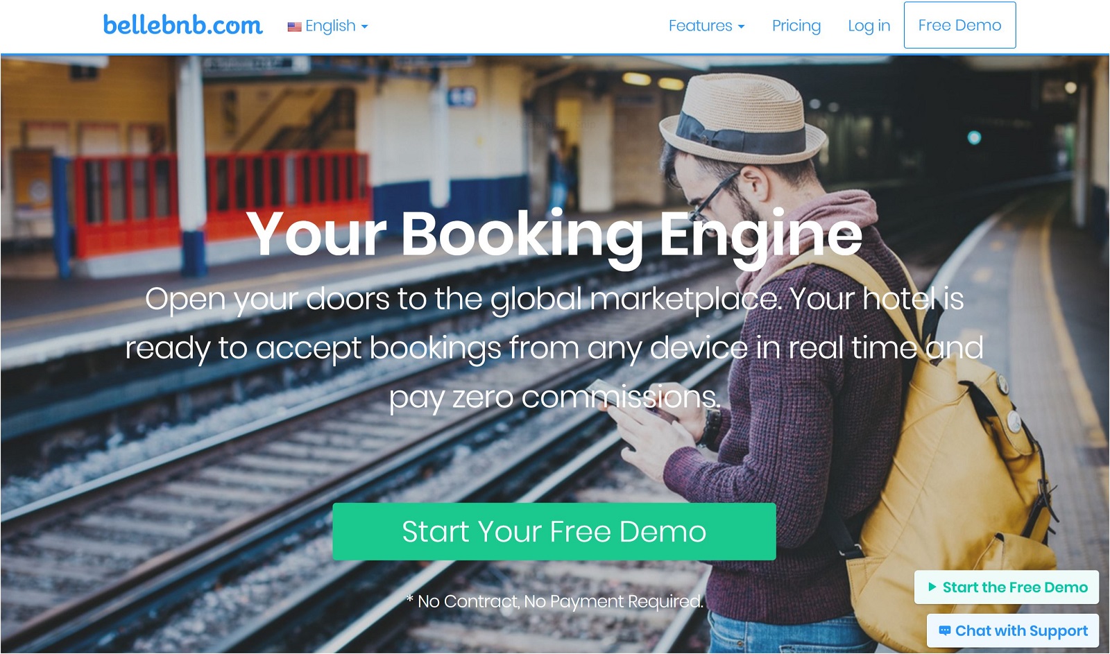 Hotel Booking Engine Commission Free! Bellebnb.com Hotel Booking Engine Commission Free!