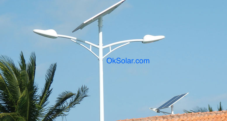 Solar Powered LED Light | Solar LED Light | Solar LED Street Light | Solar Parking lot light | Perimeter Security Lighting | Solar Light Security Fence Smart Human Sensor