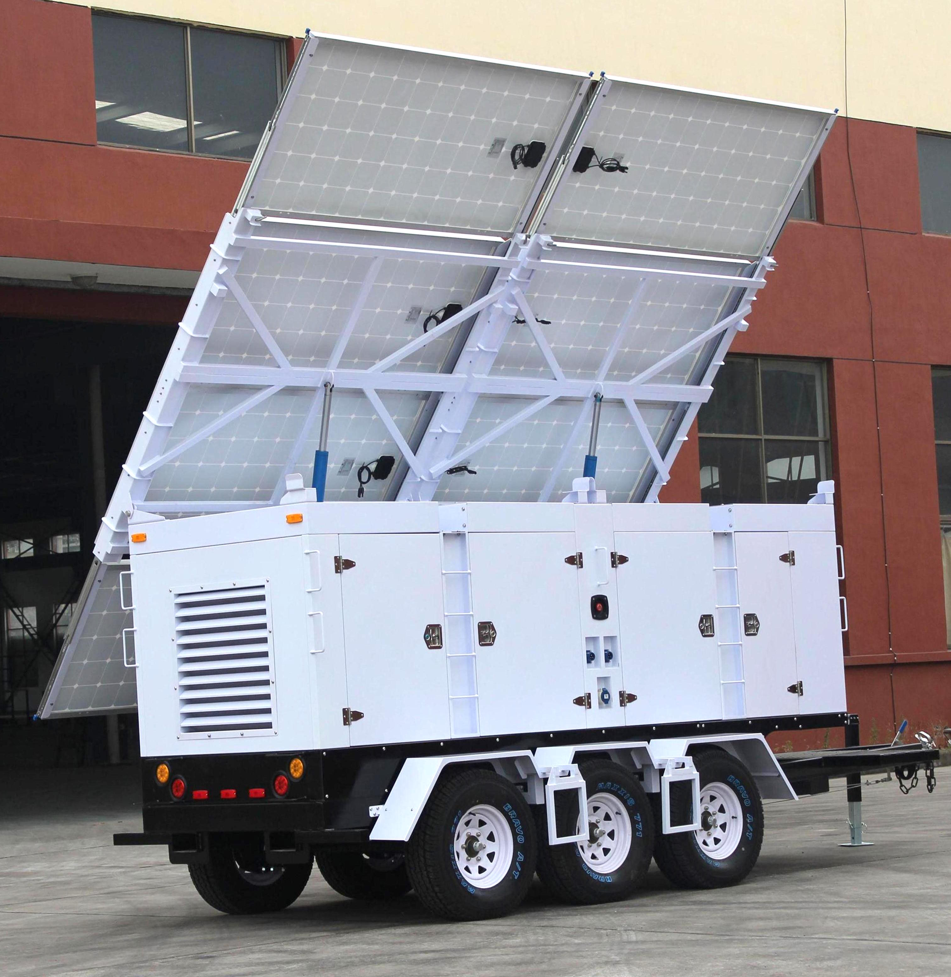Solar Powered Trailers, Solar Trailers, Solar Light Tower, Light Tower, Solar Light Tower Quadcon Containers, Solar Light Tower Quadcon Containers Solar Trailers, Solar Trailer Solar Light Tower Quadcon Containers. Used Through Out The United States and World wide by FEMA Federal Emergency Management Agency, DHS Department of Homeland Security, Disaster Recovery Efforts, Red Cross Disaster Relief, Disaster Preparedness & Recovery.