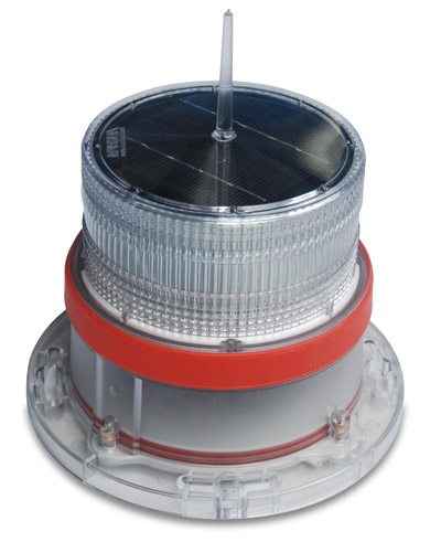 Solar Marine Navigation Light RED Up to 3 Nautical Miles Visible Range IQAirport.com Solar Marine Navigation Light RED Up to 3 Nautical Miles Visible Range