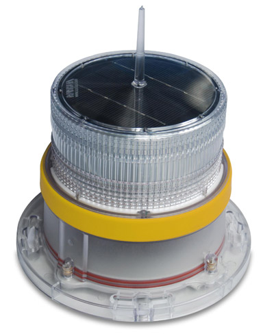 Solar Marine Navigation Light Yellow Up to 3 Nautical Miles Visible Range IQAirport.com Solar Marine Navigation Light Yellow Up to 3 Nautical Miles Visible Range