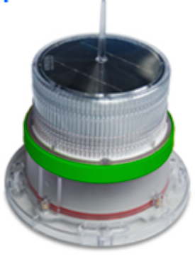 Solar Marine Navigation Light Green Up to 3 Nautical Miles Visible Range IQAirport.com Solar Marine Navigation Light Green Up to 3 Nautical Miles Visible Range