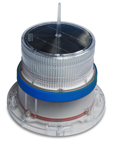 Solar Marine Navigation Light Blue Up to 3 Nautical Miles Visible Range IQAirport.com Solar Marine Navigation Light Blue Up to 3 Nautical Miles Visible Range