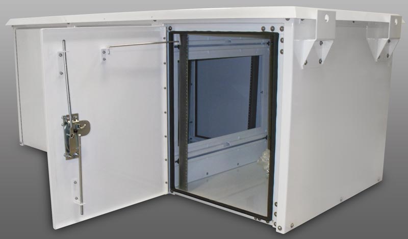 Outdoor Enclosure 30H X 59W X 25D (30 RU) Triple Bay. OkSolar.com Outdoor Enclosure 30H X 59W X 25D (30 RU) Triple Bay.