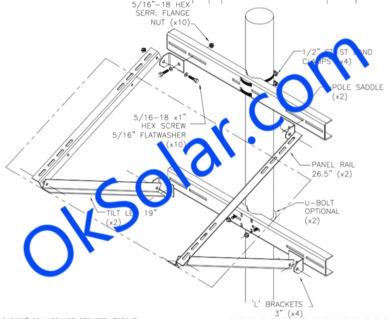 Solar Powered Railroad Crossing Signal | Solar Powered Industrial Railroad Crossing Signal | Industrial Area Crossing Signal.