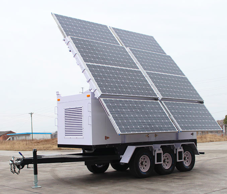  .com Military Solar Trailer for War Zone Military Solar Generators