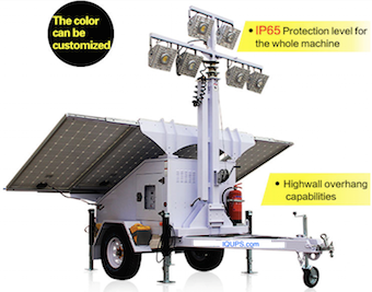 IQLED.com Portable Hybrid Solar Light Tower : Portable Hybrid Solar Light Tower, Solar Lights Tower, Solar Light Tower Disaster Relief , Mobile Solar Light Trailer.Used Through Out The United States and World wide by FEMA Federal Emergency Management Agency, DHS Department of Homeland Security, Disaster Recovery Efforts, Red Cross Disaster Relief, Disaster Preparedness & Recovery. High lumen efficacy rechargeable emergency light batteries for night lighting.