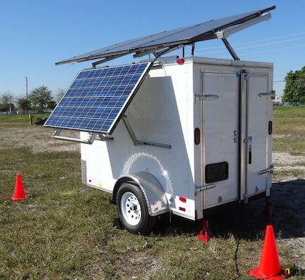 OkSolar.com Mobile Disaster Trailer solar : Mobile Disaster Trailer  Solar Trailers, Solar Trailer Generator for Refugees Camps. Used Through Out The United States and World wide by FEMA Federal Emergency Management Agency, DHS Department of Homeland Security, Disaster Recovery Efforts, Red Cross Disaster Relief, Disaster Preparedness & Recovery.