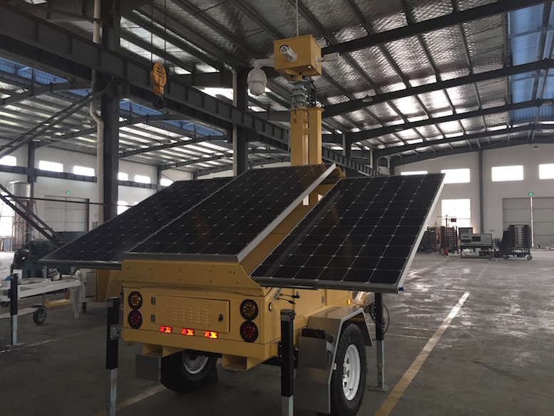 solar camera trailers, portable solar surveillance system, solar cctv trailer, 
    solar cctv trailer surveillance, security solar light tower, refugee camp solar cctv trailer night vision, mobile surveillance trailer solar cctv night, job site solar cctv trailer surveillance, solar cctv trailer airport security night vision.